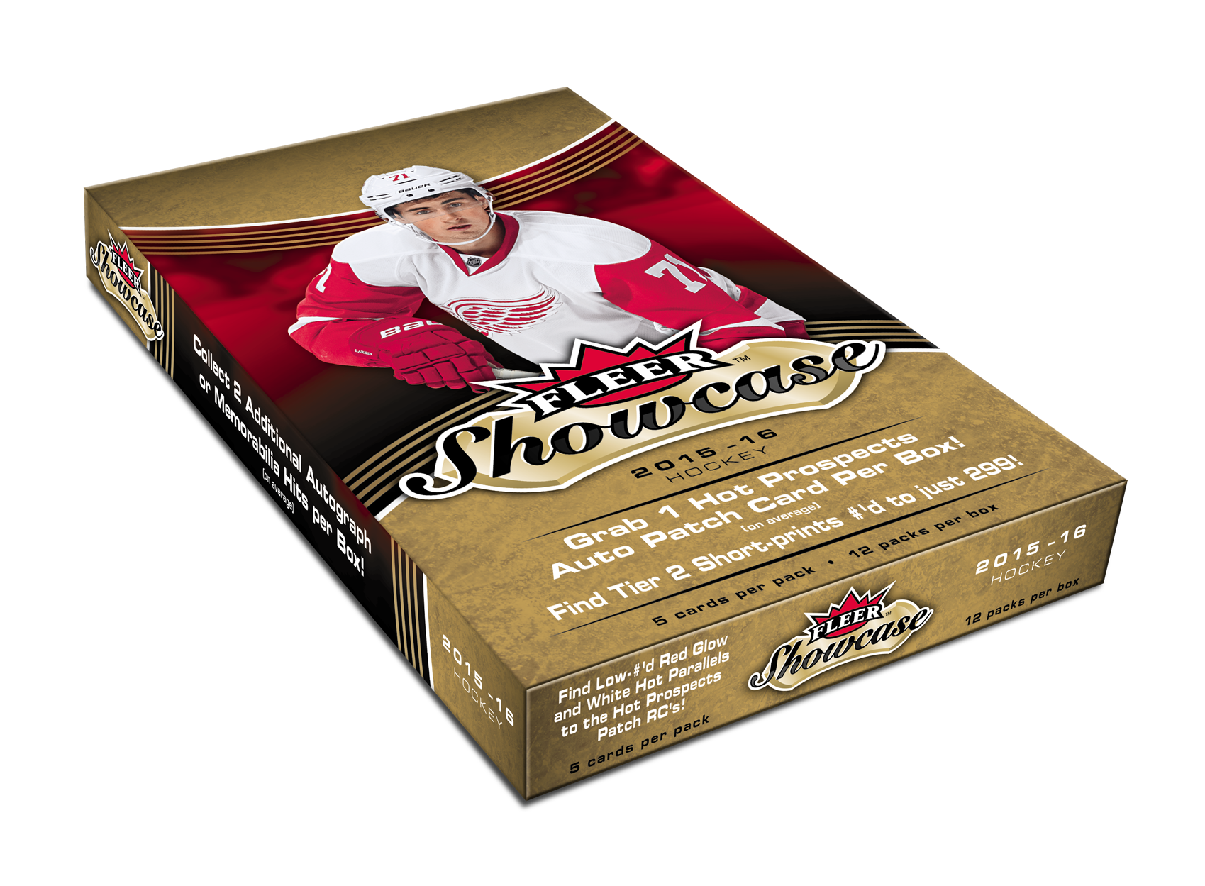 2015-16 FLEER SHOWCASE HOCKEY BOX