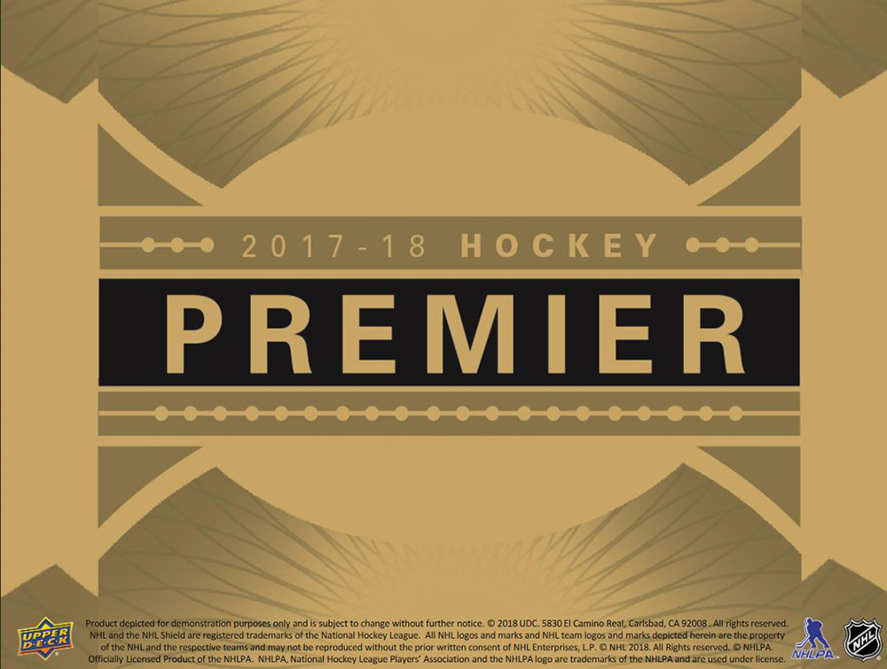 17-18 UD PREMIER HOCKEY BOX (SOLD OUT)