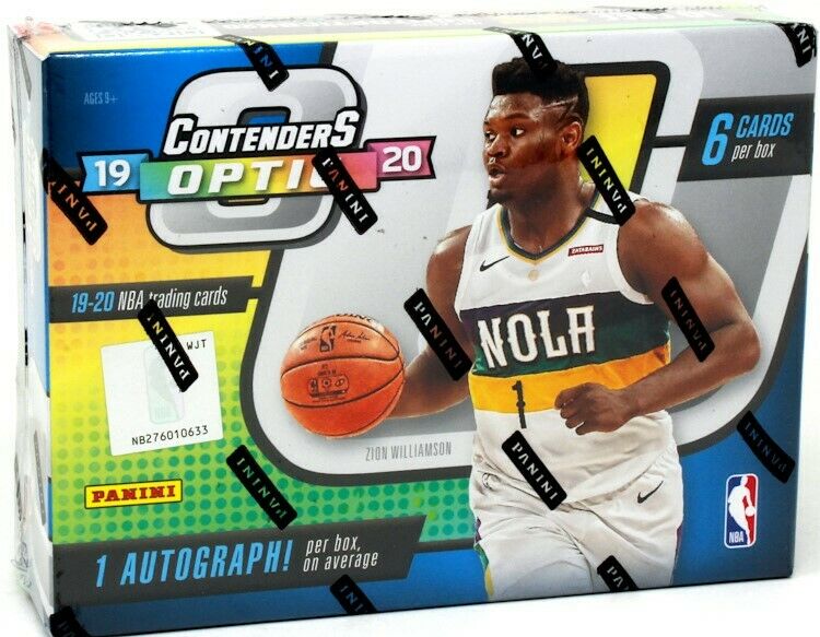 2019-20 PANINI CONTENDERS OPTIC BASKETBALL HOBBY BOX (SOLD OUT)