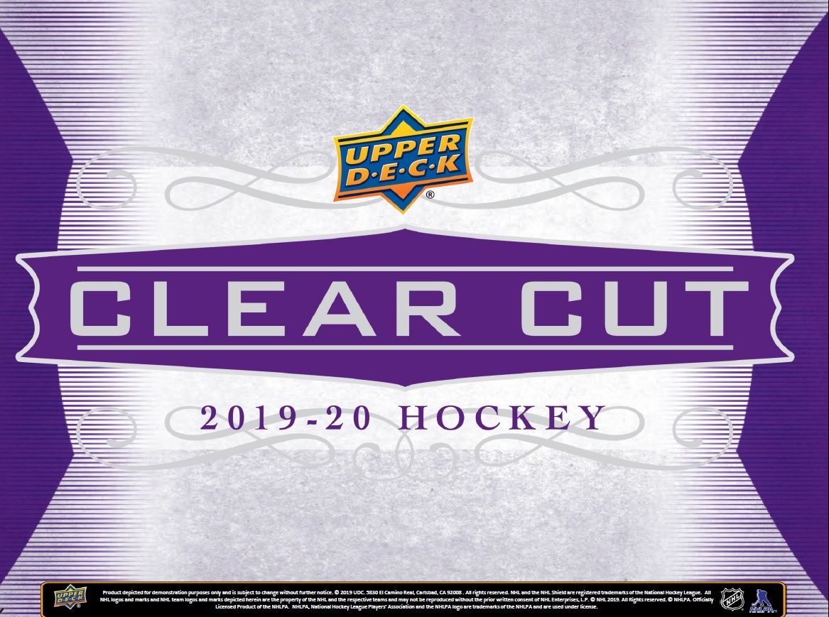 19-20 UD CLEAR CUT HOCKEY BOX