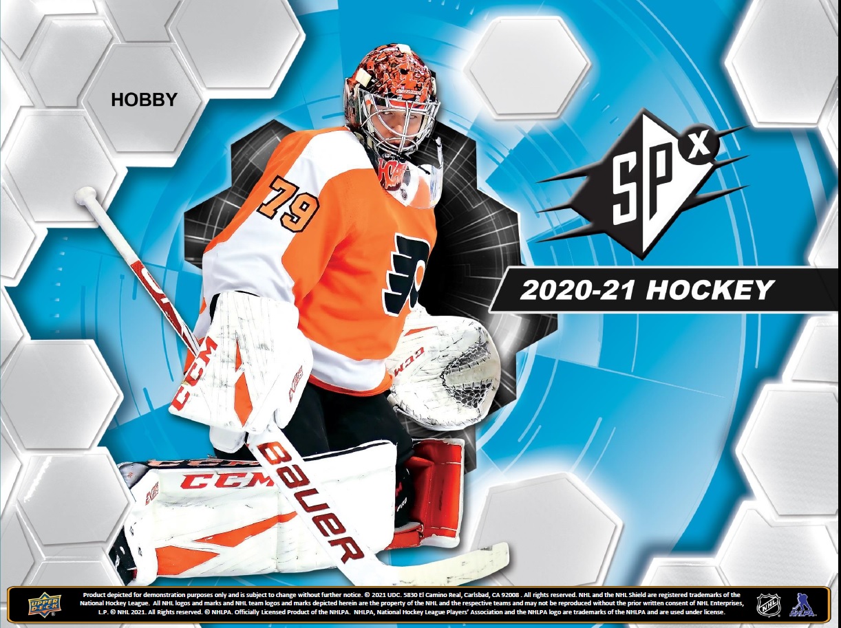 20-21 UD SPx HOCKEY HOBBY BOX