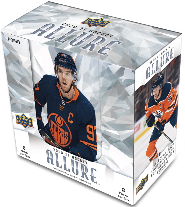 2020-21 UD ALLURE HOBBY BOX HOCKEY