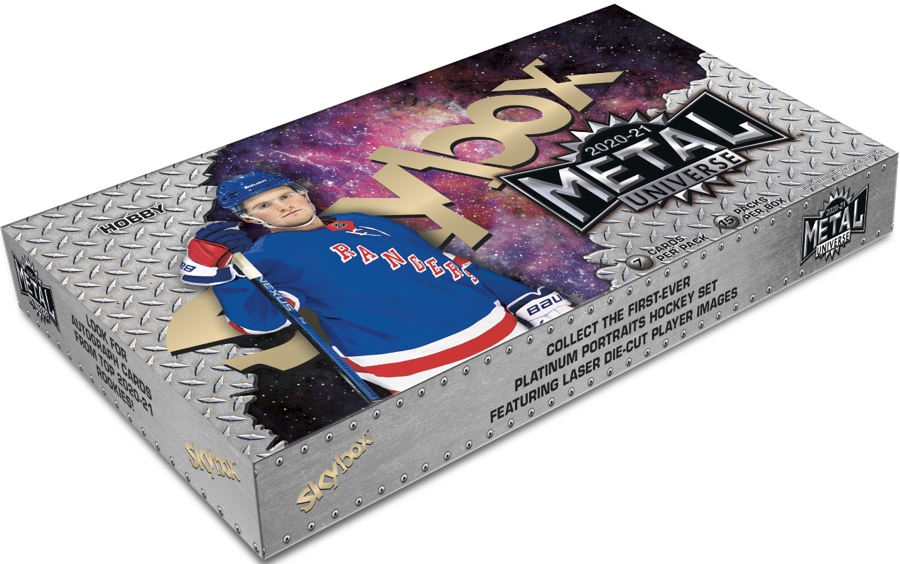 2020-21 UD METAL UNIVERSE HOCKEY HOBBY BOX