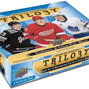 2023-24 UD TRILOGY HOCKEY HOBBY BOX