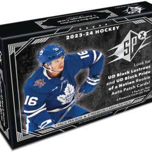 2023-24 UD SPX HOCKEY HOBBY BOX