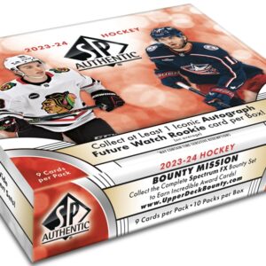 23-24 UD SP AUTHENTIC HOCKEY HOBBY BOX