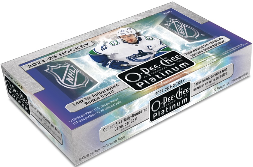 2024-25 UD O-PEE-CHEE PLATINUM HOCKEY HOBBY BOX
