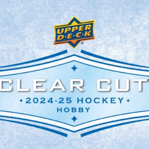 2024-25 UD CLEAR CUT HOCKEY HOBBY BOX