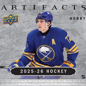 2025-26 UD ARTIFACTS HOCKEY HOBBY BOX