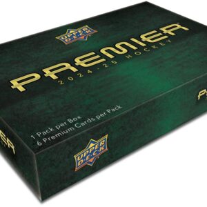 2024-25 UD PREMIER HOCKEY HOBBY BOX